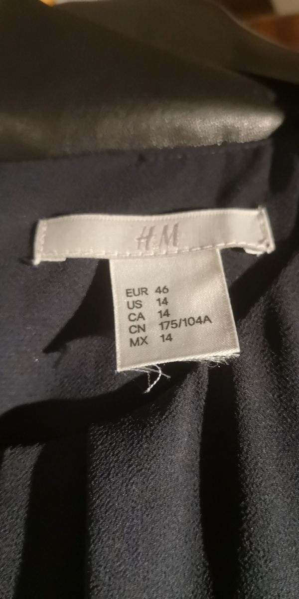vestido H&M fiesta. talla 46