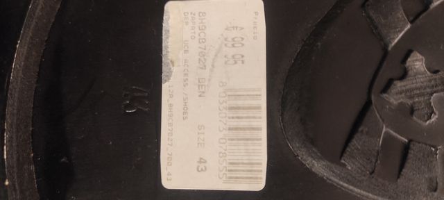 Bolso hombre, Benetton, Piel/tela