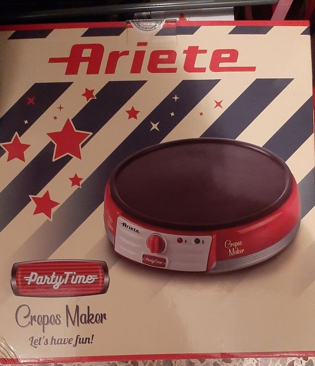 Crepes maker Ariete rossa, nuova