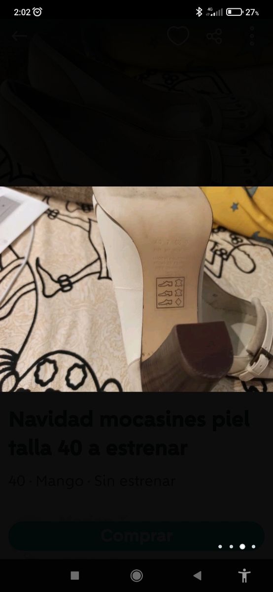 Estilosos mocasines piel 40 a estrenar