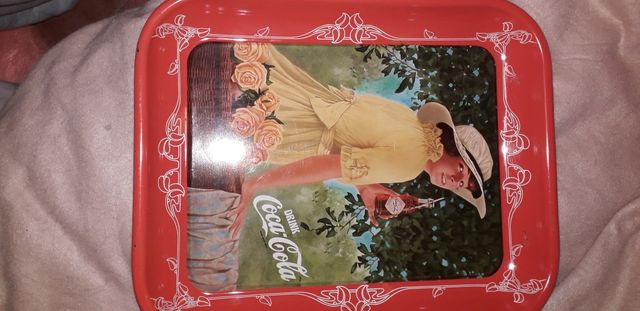 vassoio 100 anni cocacola