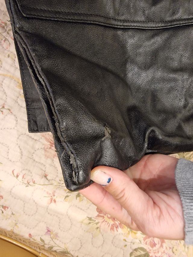 bolso zara polipiel tachas