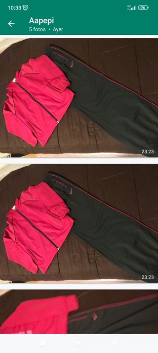 Chándal NIKE( niña) TALLA 12-13 AÑOS