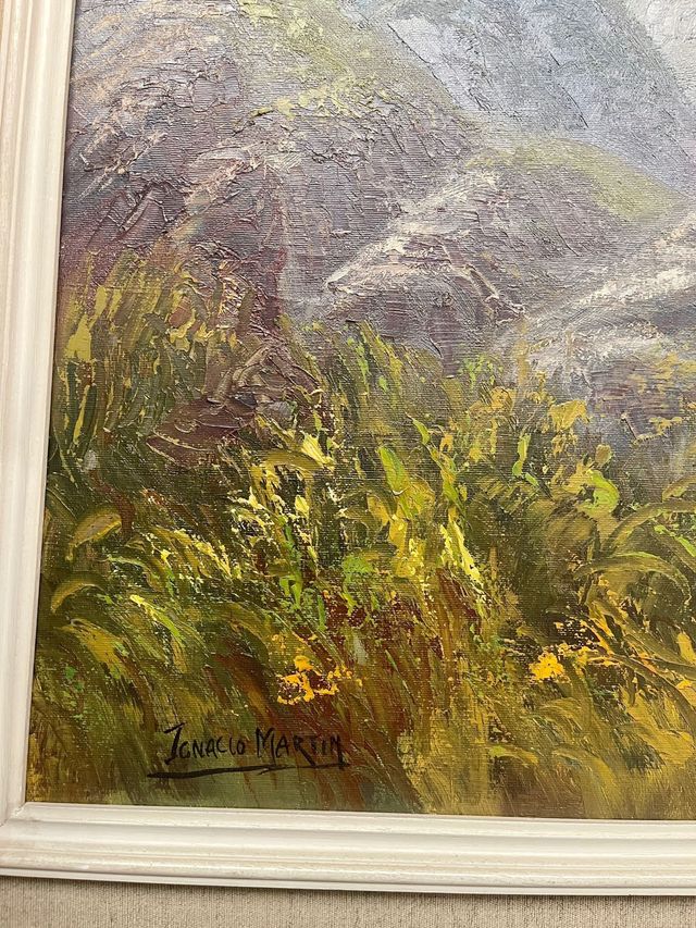 Oleo original Ignacio Martín