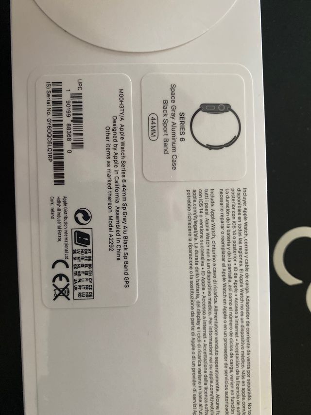 Apple Watch series 6 