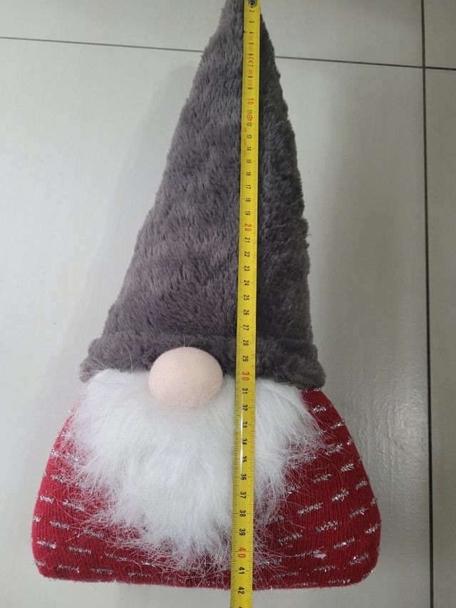 gnomo fermaporta natalizio