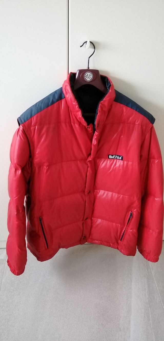 Giacca a vento con piume d'oca