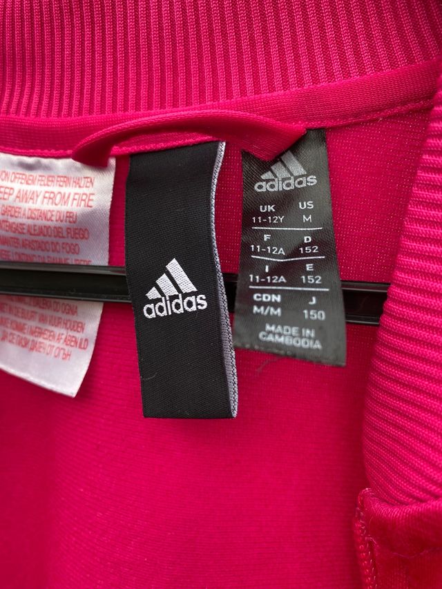 Chaqueta chándal niña Adidas talla 11/12