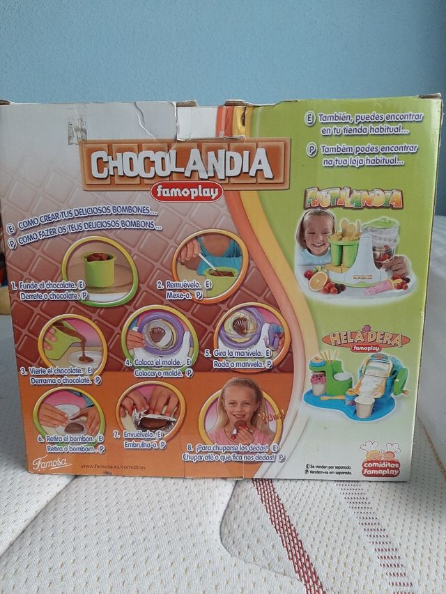 Chocolandia, juego para hacer bombones