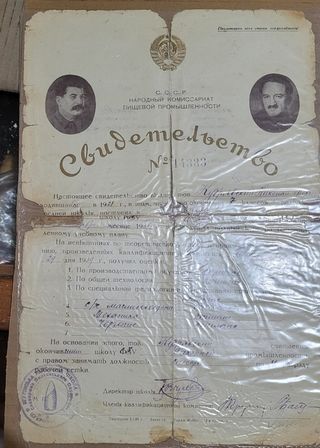 Medalla soviética 2 GM. Defensa caucaso+ documento