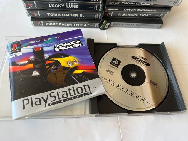ROAD RASH PLAYSTATION 1. Platinum
