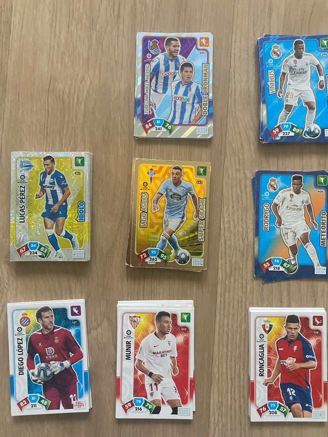 Lote cartas futbol 19-20