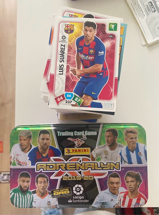 Lote cartas futbol 19-20