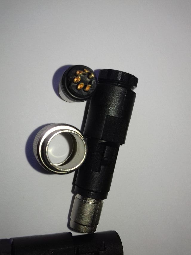 Conectores Binder macho 7 pines nuevos