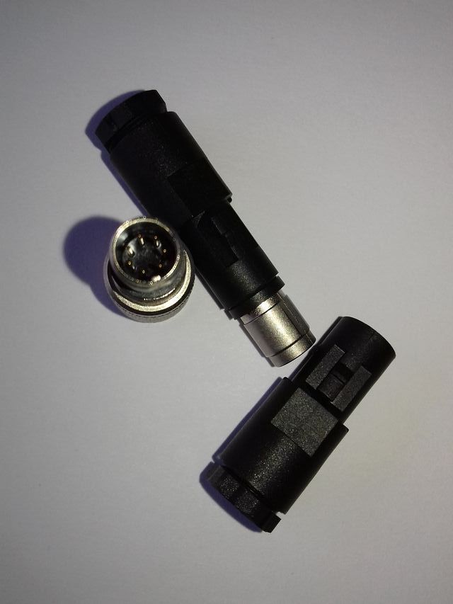 Conectores Binder macho 7 pines nuevos