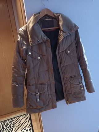 Anorak, abrigo plumas Talla S