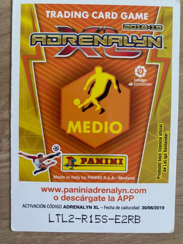 Lote cartas futbol 2018-2019