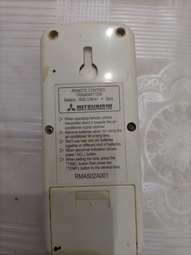 mando dl aire acon mitsubisi