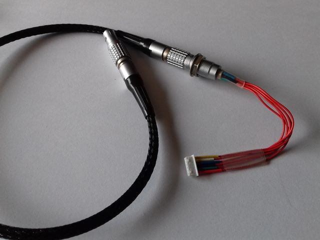 Conector Lemo macho y hembra de diversos pines