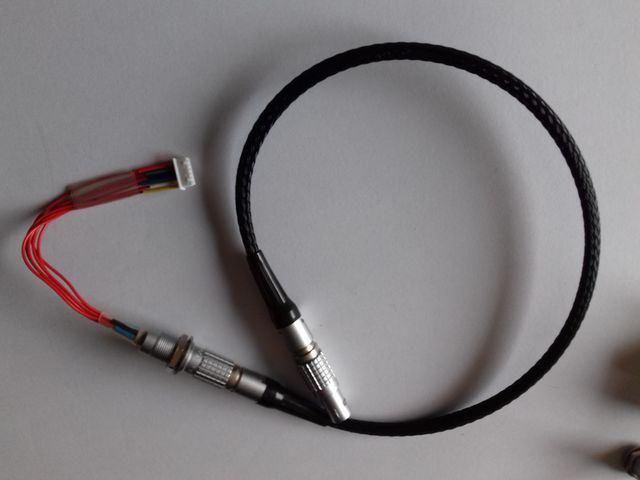 Conector Lemo macho y hembra de diversos pines