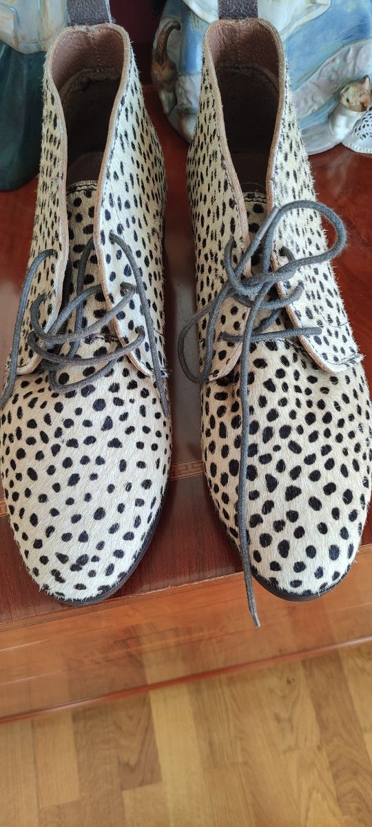 Botines Gioseppo piel rasurada