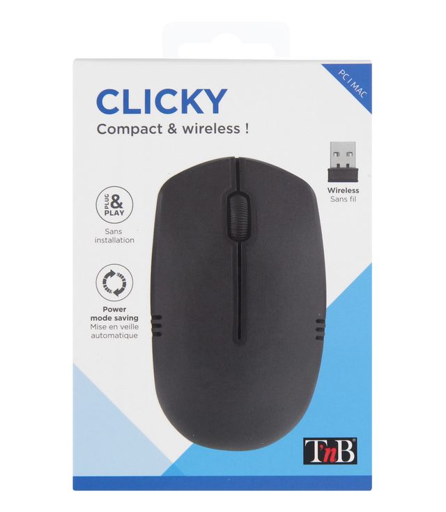 Mouse wireless ultra compatto