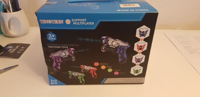 Juego pistolas infrarrojos. Tenoteen