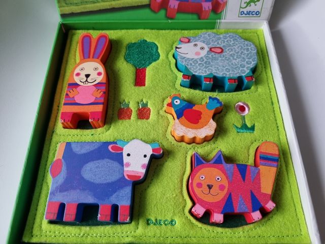 Primeros puzzles madera