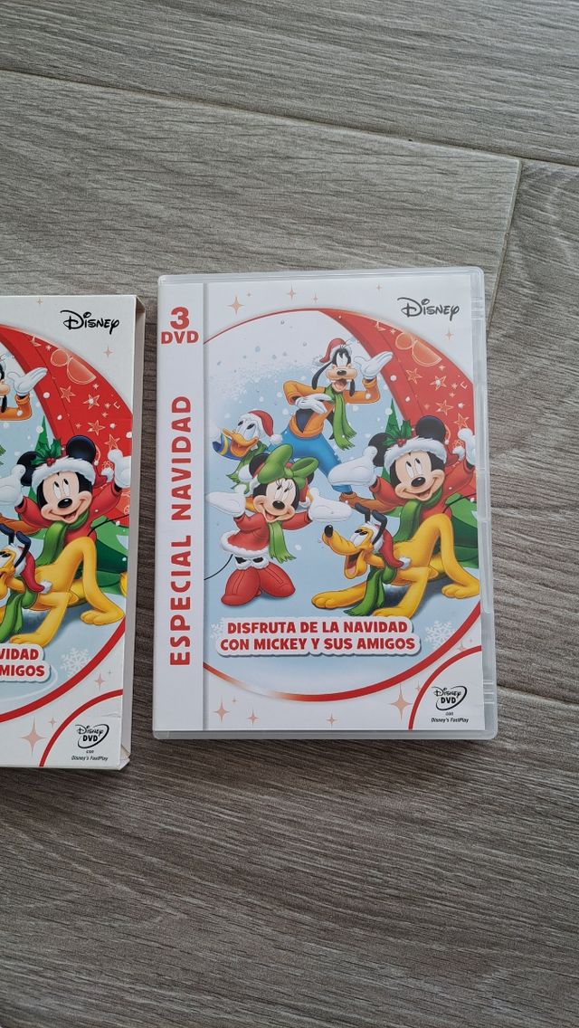 DVDs Navidad Mickey