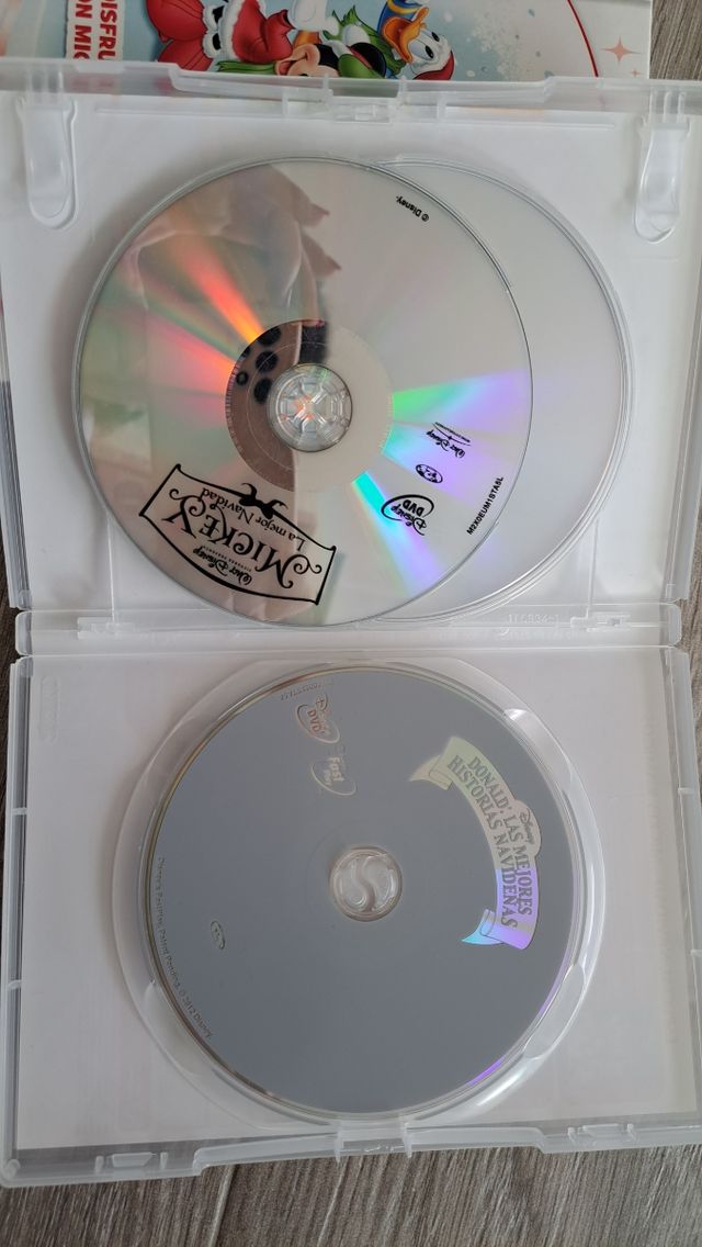 DVDs Navidad Mickey