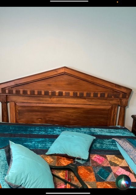 Estructura cama anticuario