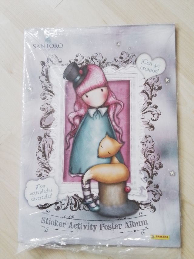 Santoro. Sticker activity póster album. 2 unidades de segunda mano por 9 EUR en Bilbao en WALLAPOP