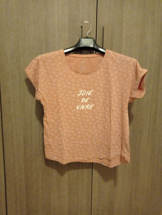 Camiseta rosa
