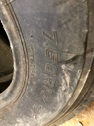 2 neumaticos nuevos Nankang 7.50 R16