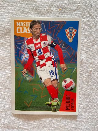 Cromo Modric Mundial Qatar 2022