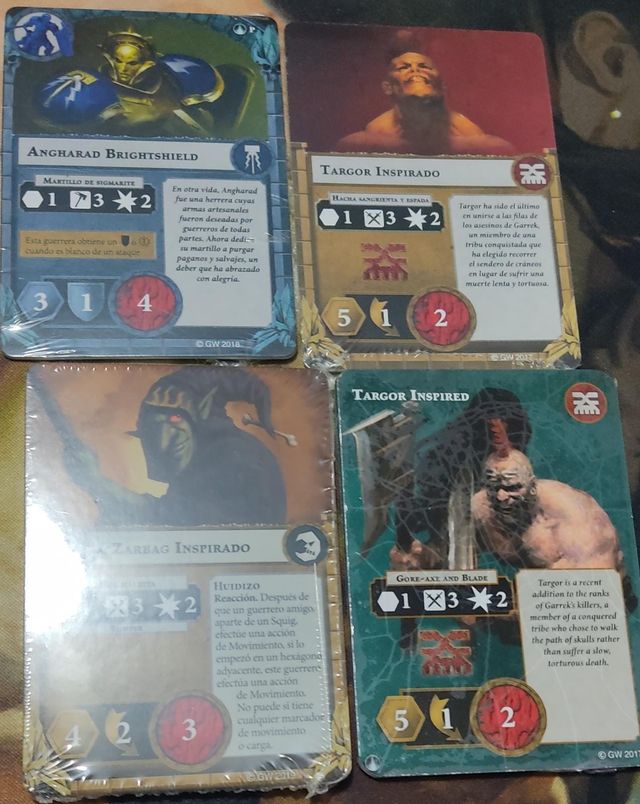 UNDERWORLDS PROMOS PRECINTADAS WARHAMMER