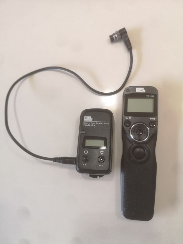 DISPARADOR PIXEL CON MANDO A DISTANCIA