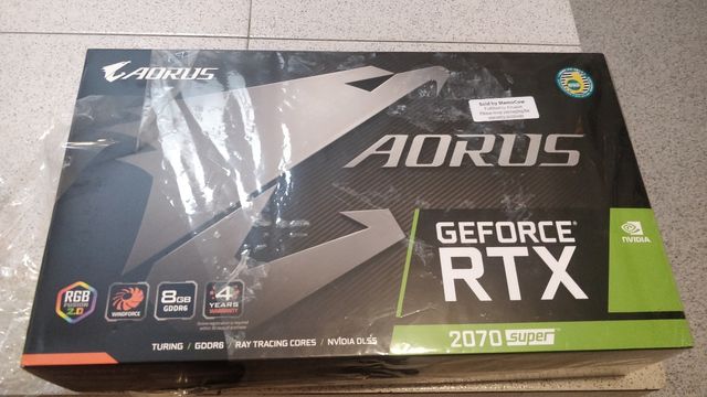 rtx aorus 2070 super