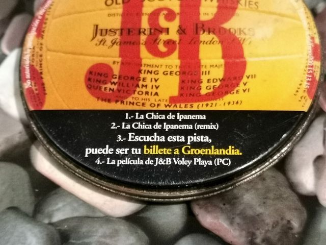 Single CD Nawja Nimri Najwajean Promo caja metálic