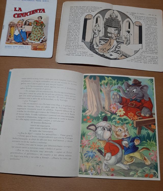 Cuentos antiguos años 40-50