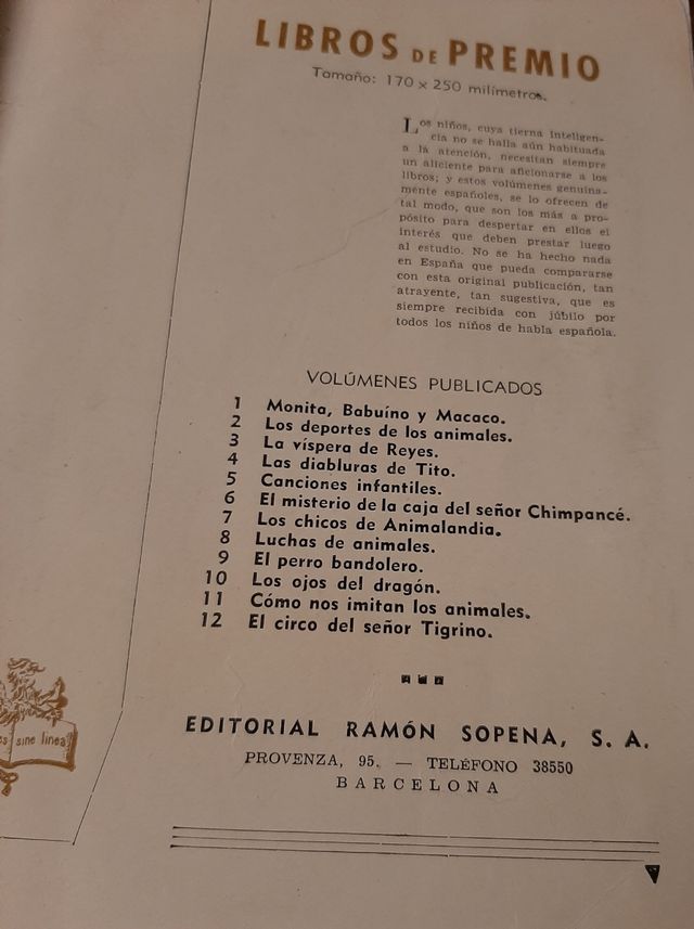 Cuentos antiguos años 40-50