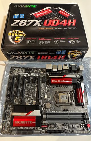 Placa base GIGABYTE Z87X-UD4H
