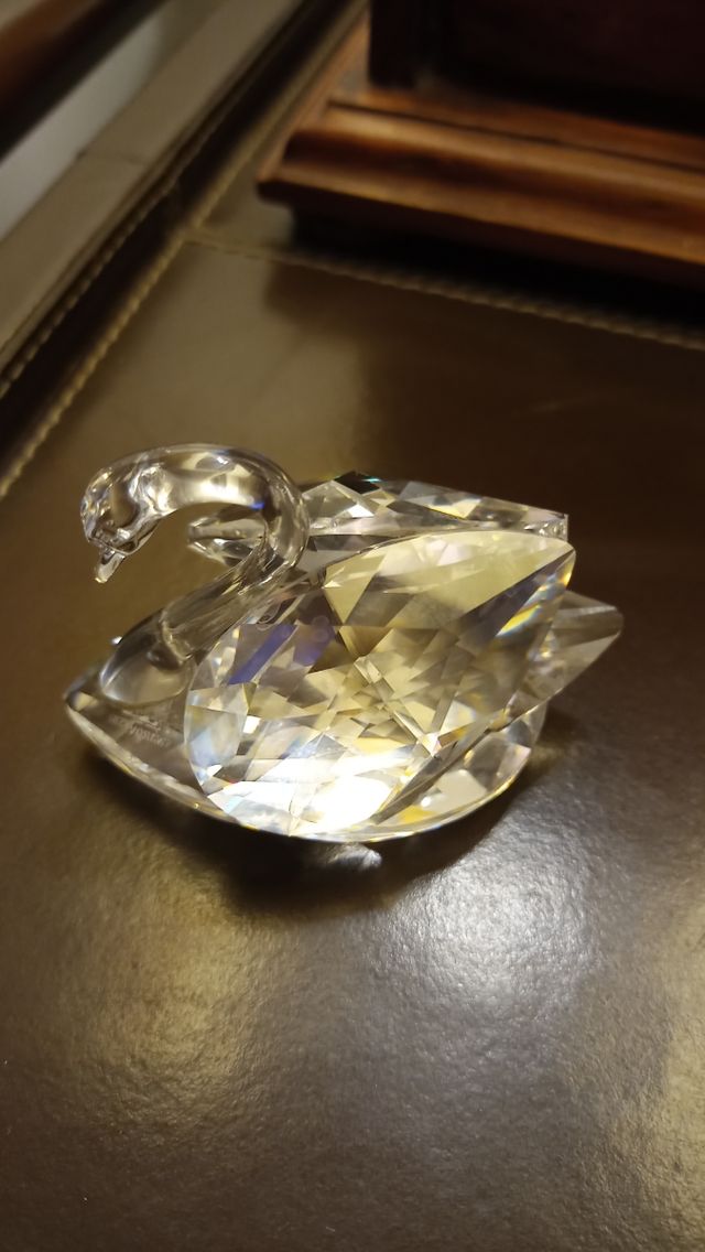 Cisne Swarovski 7 cm