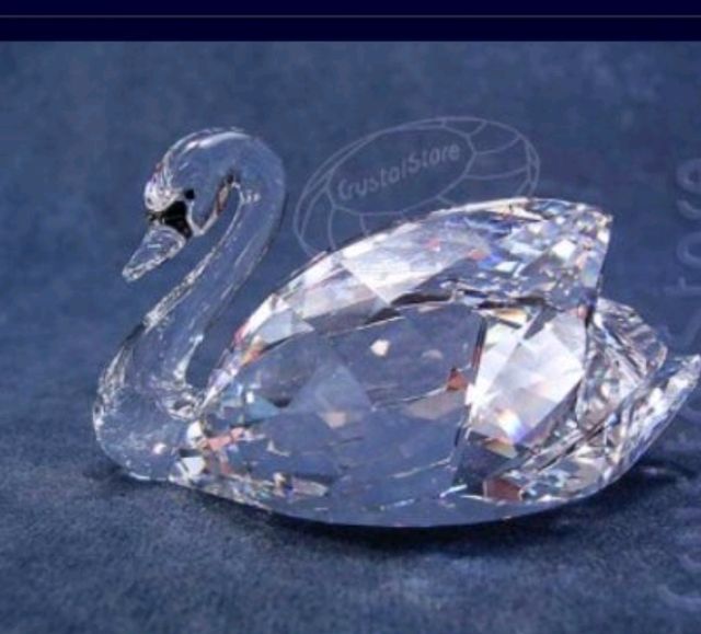Cisne Swarovski 7 cm