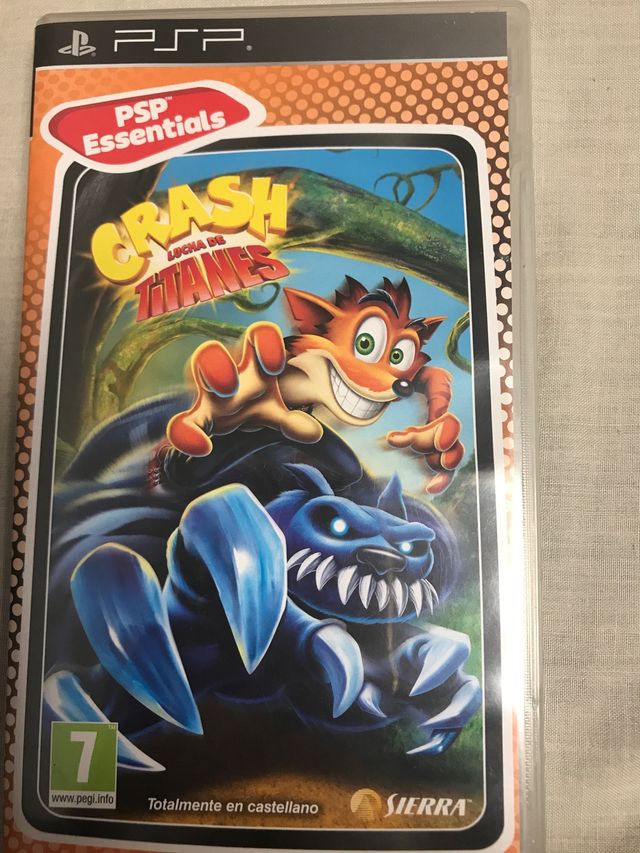 Crash lucha de titanes psp