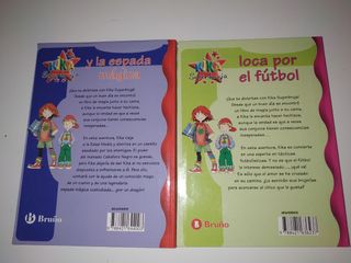 2 libros kika superbruja