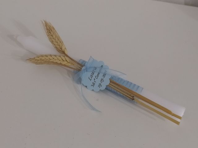 Vela Bautizo o Comunión.