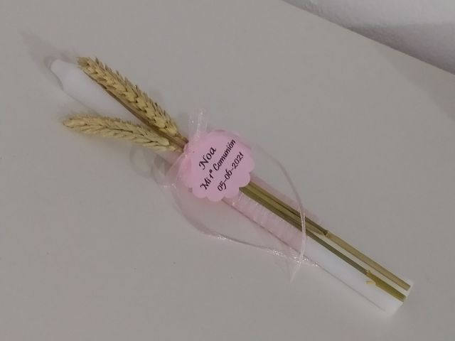 Vela Bautizo o Comunión.