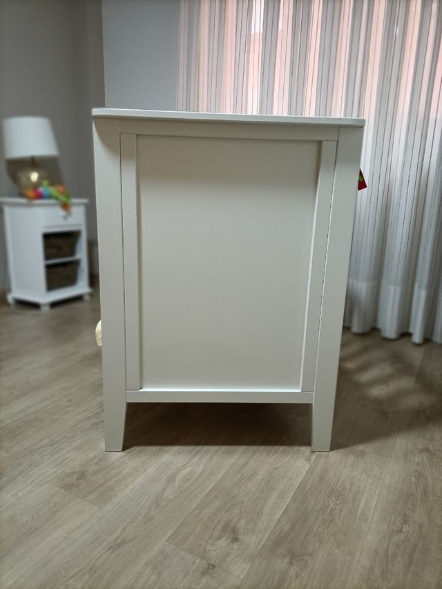 Cuna madera maciza marfil 140 x 70 Laura Ashley