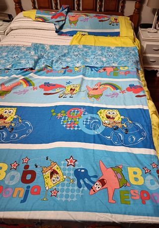 Funda nórdica Bob Esponja